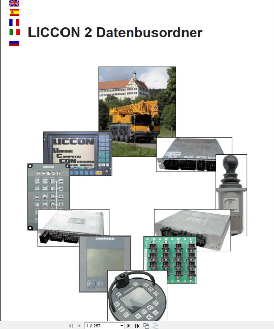 Liebherr Crane LICCON Error Codes Manual