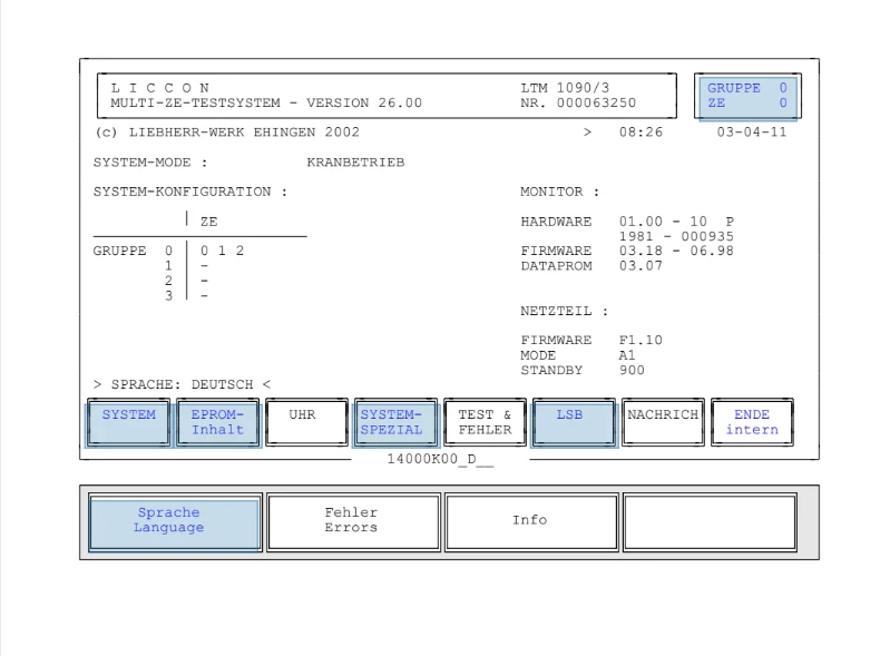 Liebherr Crane LICCON Error Codes Manual 3 Liebherr Crane LICCON Error Codes Manual - Image 3