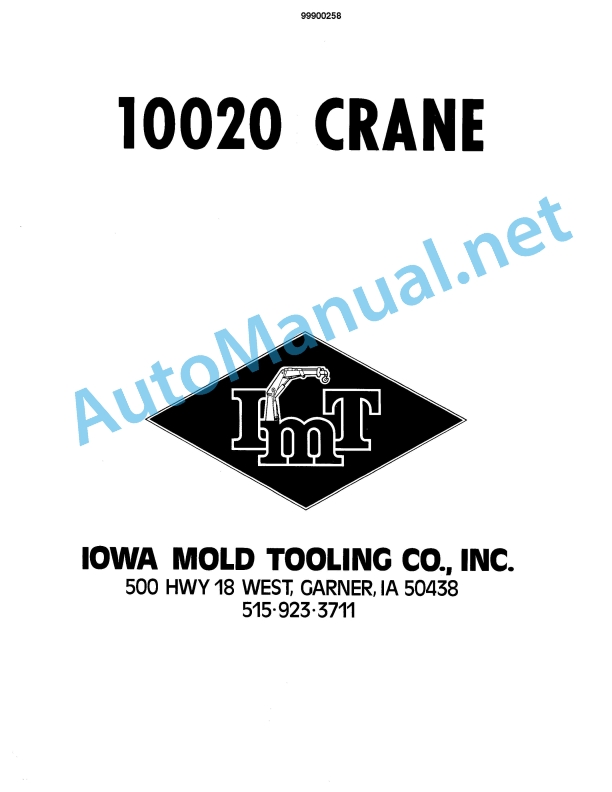IMT 10020 Crane 99900258