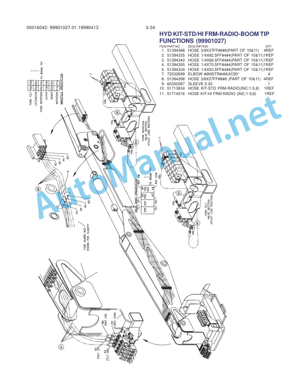 IMT 16000 Series Crane 42' Boom (2H) PARTS AND SPECIFICATIONS 99900831 4 IMT 16000 Series Crane 42' Boom (2H) PARTS AND SPECIFICATIONS 99900831 - Image 4