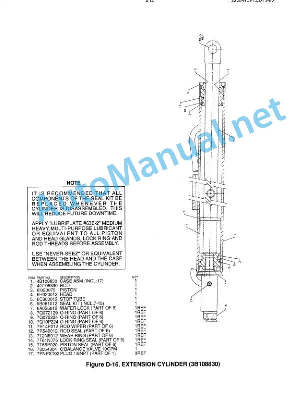 IMT 2200 Series Crane Parts and Specifications 990092 02-03-97 3 IMT 2200 Series Crane Parts and Specifications 990092 02-03-97 - Image 3
