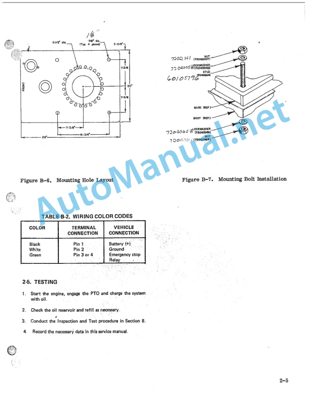 Alternative view of IMT 315 Crane Instructions and Parts Lists