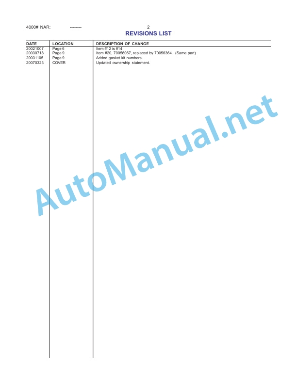 Alternative view of IMT 4000 LB WINCH INSTALLATION AND REPAIR Manual 99900556 20111213