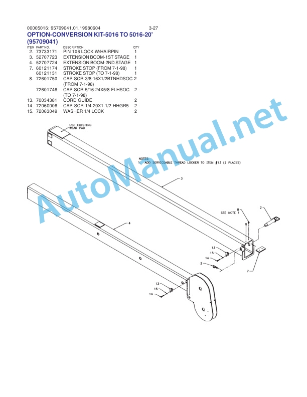 IMT 5016 Crane Parts and Specifications 99900199 16 July 2020 4 IMT 5016 Crane Parts and Specifications 99900199 16 July 2020 - Image 4
