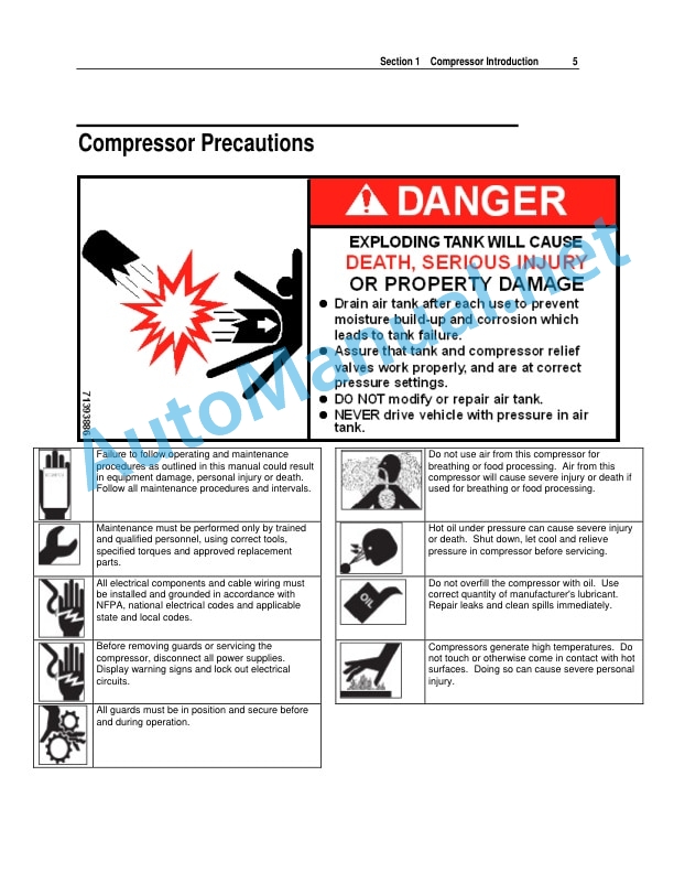Alternative view of IMT CAS440HT Air Compressor 9900838 01-23-12