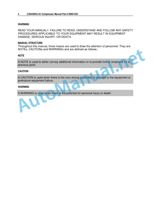 Alternative view of IMT CAS440HU Air Compressor 9901339 August 22, 2016