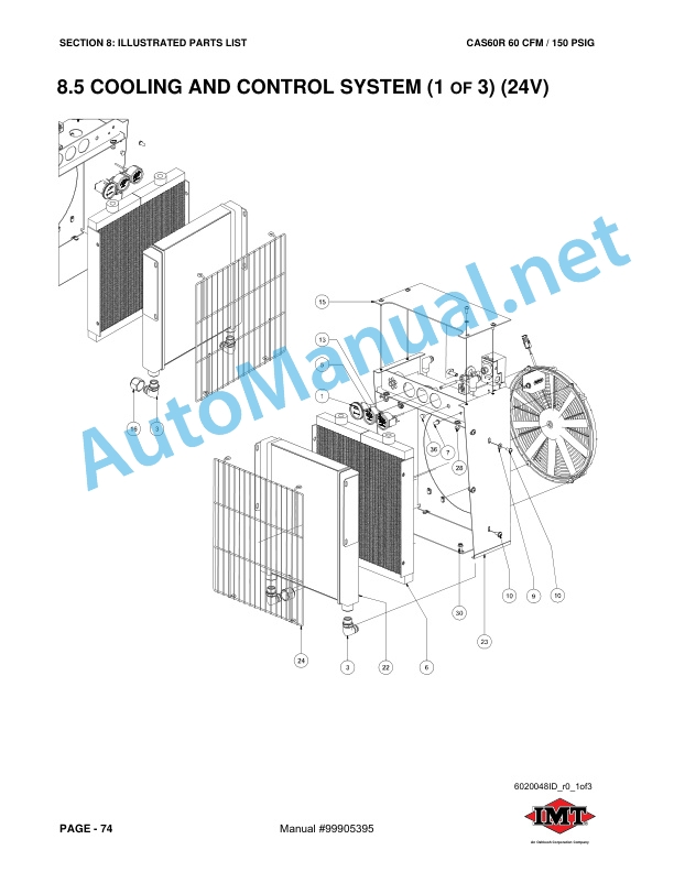 IMT CAS60R INSTALLATION, OPERATION, MAINTENANCE AND PARTS Manual 99905395 314 5 IMT CAS60R INSTALLATION, OPERATION, MAINTENANCE AND PARTS Manual 99905395 314 - Image 5