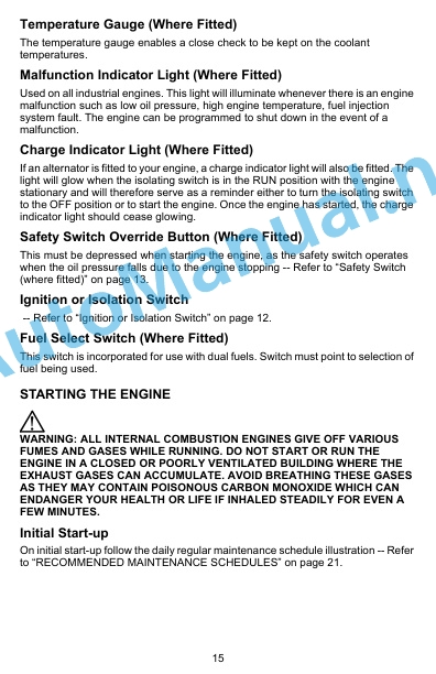 IMT DSG 423 Operator Handbook 1060020 July, 2007 3 IMT DSG 423 Operator Handbook 1060020 July, 2007 - Image 3