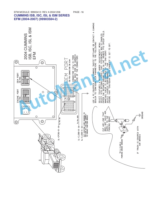 Alternative view of IMT Engine Function Module 99903412