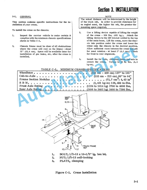 IMT Model 0614 Crane Part and Specifications 9900467 3 IMT Model 0614 Crane Part and Specifications 9900467 - Image 3