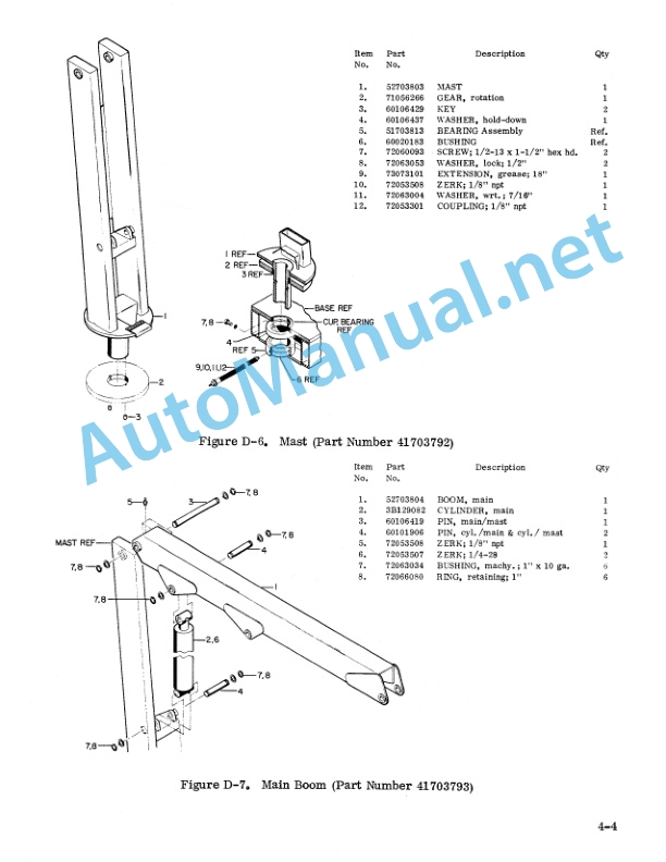 IMT Model 0614 Crane Part and Specifications 9900467 4 IMT Model 0614 Crane Part and Specifications 9900467 - Image 4