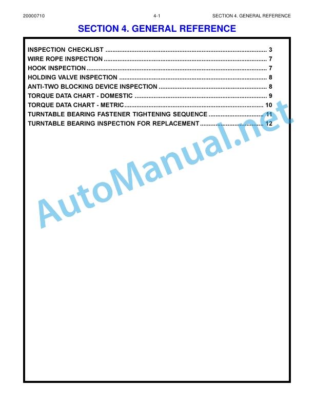 IMT Model 1007 Crane Parts and Specifications 99900142 20110209 5 IMT Model 1007 Crane Parts and Specifications 99900142 20110209 - Image 5