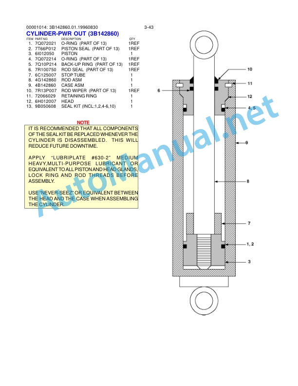 IMT Model 1014 Crane PARTS AND SPECIFICATIONS 99900482 5 IMT Model 1014 Crane PARTS AND SPECIFICATIONS 99900482 - Image 5