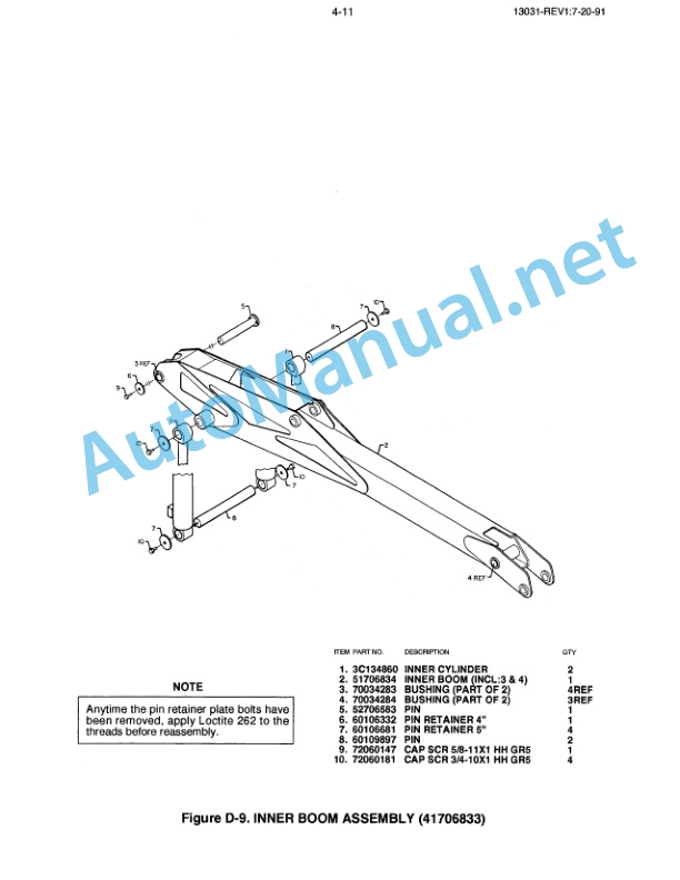IMT Model 13031 Crane Parts and Specifications 9990260 06-06-96 3 IMT Model 13031 Crane Parts and Specifications 9990260 06-06-96 - Image 3