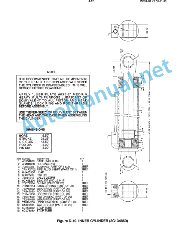 IMT Model 13034 Crane Parts and Specifications 9900137 January 31, 1996 3 IMT Model 13034 Crane Parts and Specifications 9900137 January 31, 1996 - Image 3
