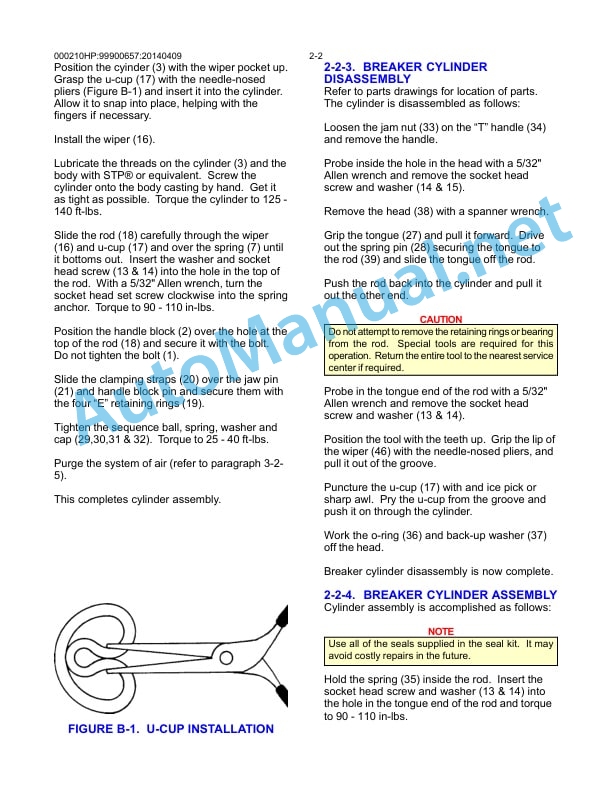 IMT Model 210HP Beadbreaker PARTS AND SERVICE Manual 99900657 4 IMT Model 210HP Beadbreaker PARTS AND SERVICE Manual 99900657 - Image 4