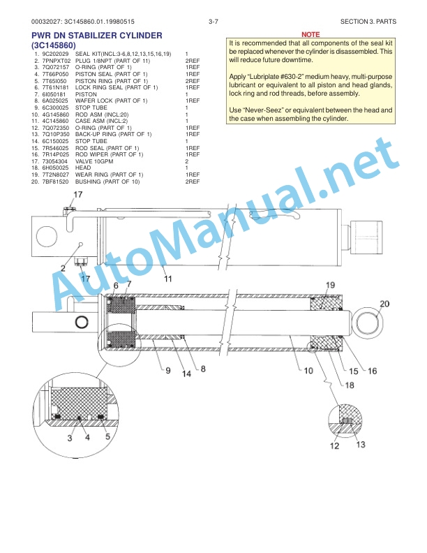 IMT Model 32027 Crane Parts and Specifications 99901210 3 IMT Model 32027 Crane Parts and Specifications 99901210 - Image 3