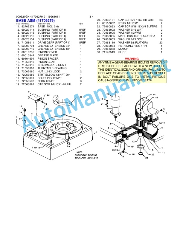 IMT Model 321GH Crane Parts and Specifications 99900412 3 IMT Model 321GH Crane Parts and Specifications 99900412 - Image 3