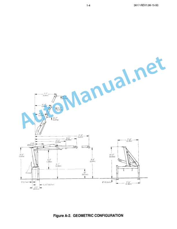 Alternative view of IMT Model 3617 Crane Volume 2 Parts and Specifications 99900266