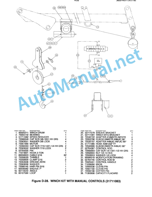 IMT Model 3625 Crane Volume 2 Parts and Specifications 99900052 5 IMT Model 3625 Crane Volume 2 Parts and Specifications 99900052 - Image 5