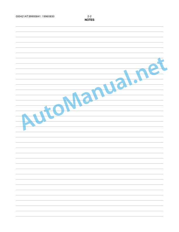 Alternative view of IMT Model 421AT Crane Parts and Specifications 99900841 20120403