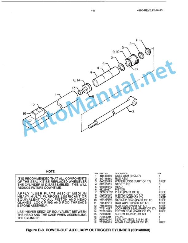 IMT Model 4490 Crane Parts and Specifications 99900728 3 IMT Model 4490 Crane Parts and Specifications 99900728 - Image 3