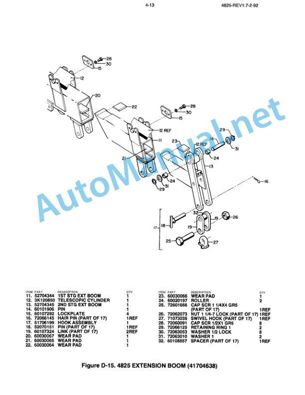 IMT Model 4825 Crane Parts and Specifications 9900059 3 IMT Model 4825 Crane Parts and Specifications 9900059 - Image 3