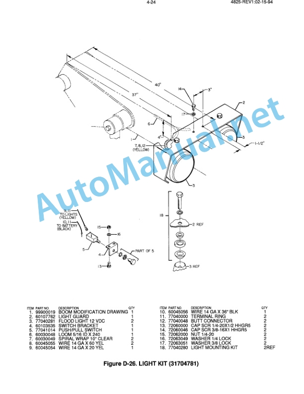 IMT Model 4825 Crane Parts and Specifications 9900059 4 IMT Model 4825 Crane Parts and Specifications 9900059 - Image 4