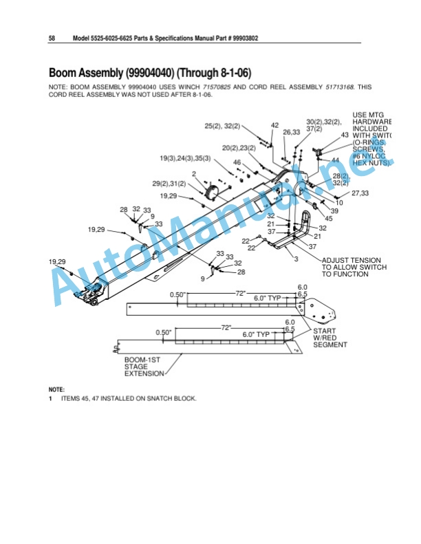 IMT Model 5525-6025-6625 Parts and Specifications 99903802 June 14, 2016 3 IMT Model 5525-6025-6625 Parts and Specifications 99903802 June 14, 2016 - Image 3