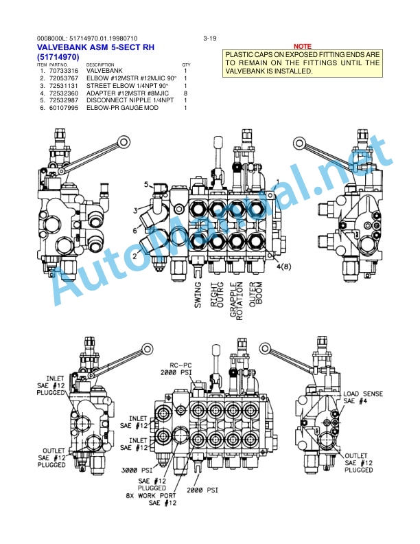 IMT Model 8000L Material Handling Crane Parts and Specifications 99901217 15 October 2012 4 IMT Model 8000L Material Handling Crane Parts and Specifications 99901217 15 October 2012 - Image 4