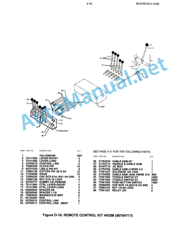 IMT Model 9616 Crane Parts and Specifications 9900276 4 IMT Model 9616 Crane Parts and Specifications 9900276 - Image 4