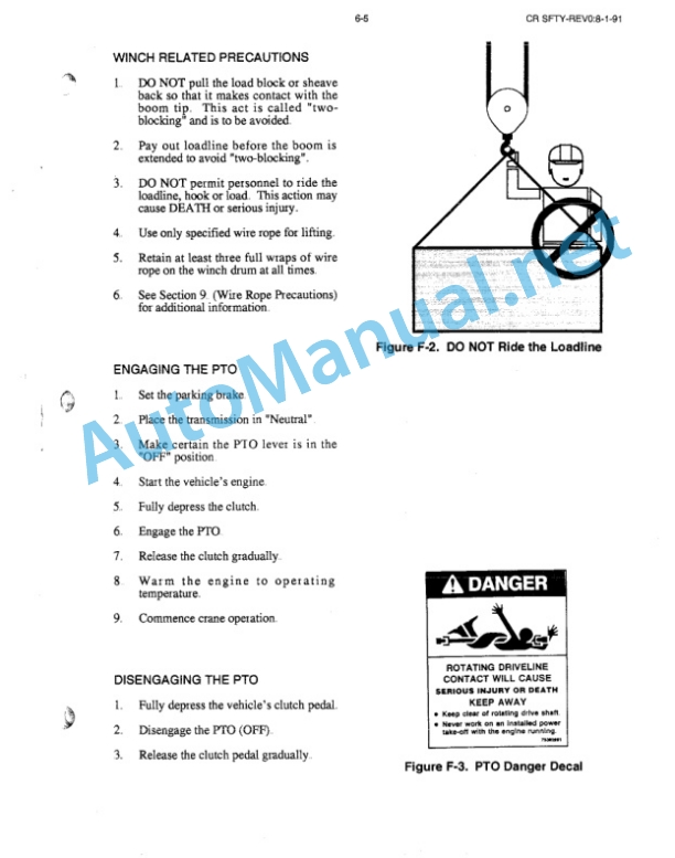 IMT Operator's Crane Safety Manual 99900313 07-14-93 3 IMT Operator's Crane Safety Manual 99900313 07-14-93 - Image 3