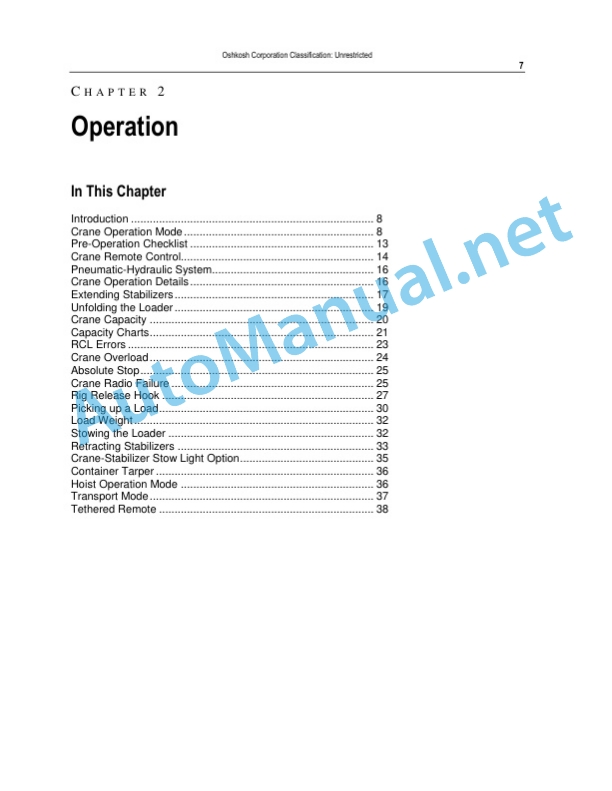 Alternative view of IMT Refuse Container with Loader Generation 3 Operation and Safety Manual 9905164 Rev 20180803