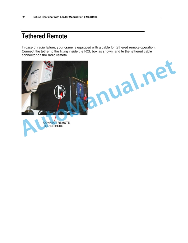 IMT Refuse Container with Loader Operation, Safety, Spare Parts 99904934 5 January, 2012 3 IMT Refuse Container with Loader Operation, Safety, Spare Parts 99904934 5 January, 2012 - Image 3