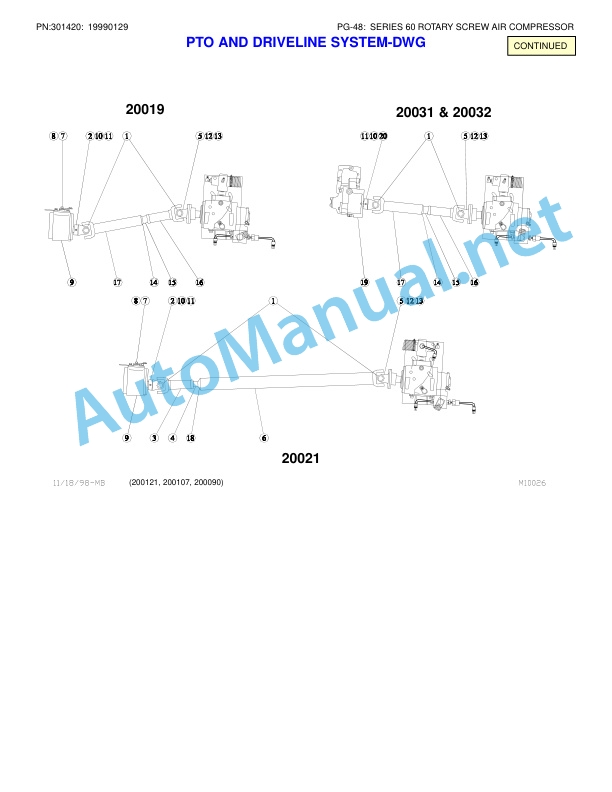 IMT Series 60 PTO Air Compressor Operators and Parts Manual 301420 5 IMT Series 60 PTO Air Compressor Operators and Parts Manual 301420 - Image 5
