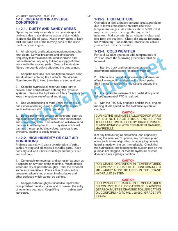 Alternative view of IMT VOLUME 1 Operation, Maintenance and Repair 99900037 20140915