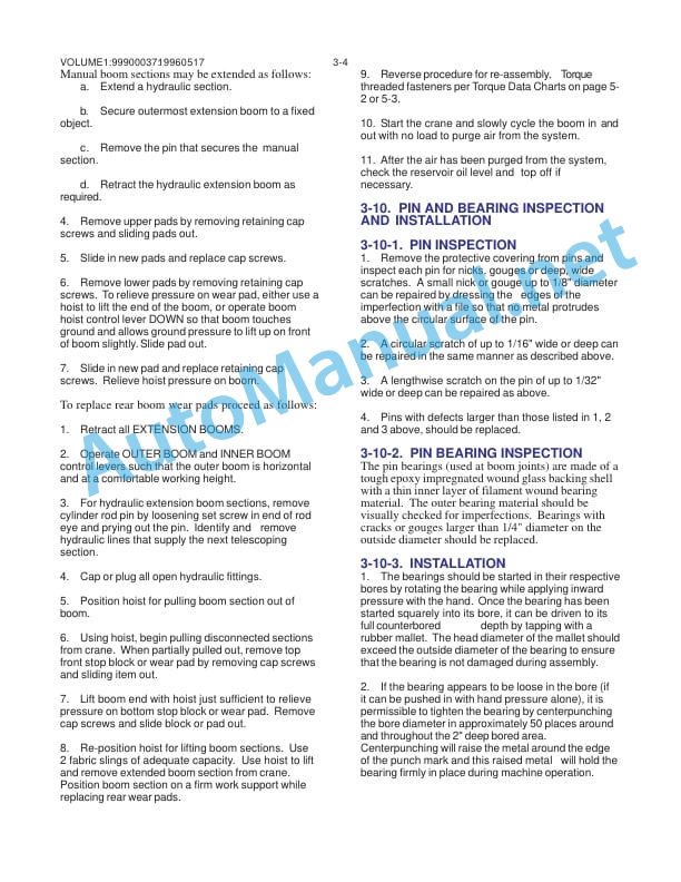 IMT VOLUME 1 Operation, Maintenance and Repair 99900037 20140915 4 IMT VOLUME 1 Operation, Maintenance and Repair 99900037 20140915 - Image 4