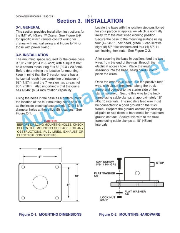 IMT WorkSaver 65 Parts and Specifications 99900663 20120730 3 IMT WorkSaver 65 Parts and Specifications 99900663 20120730 - Image 3