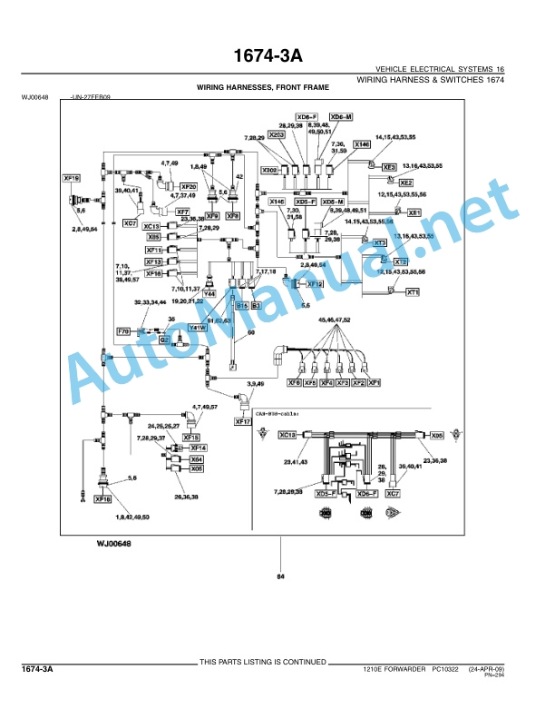 John Deere 1210E Forwarder Parts Catalog PC10322 June 2009 3 John Deere 1210E Forwarder Parts Catalog PC10322 June 2009 - Image 3