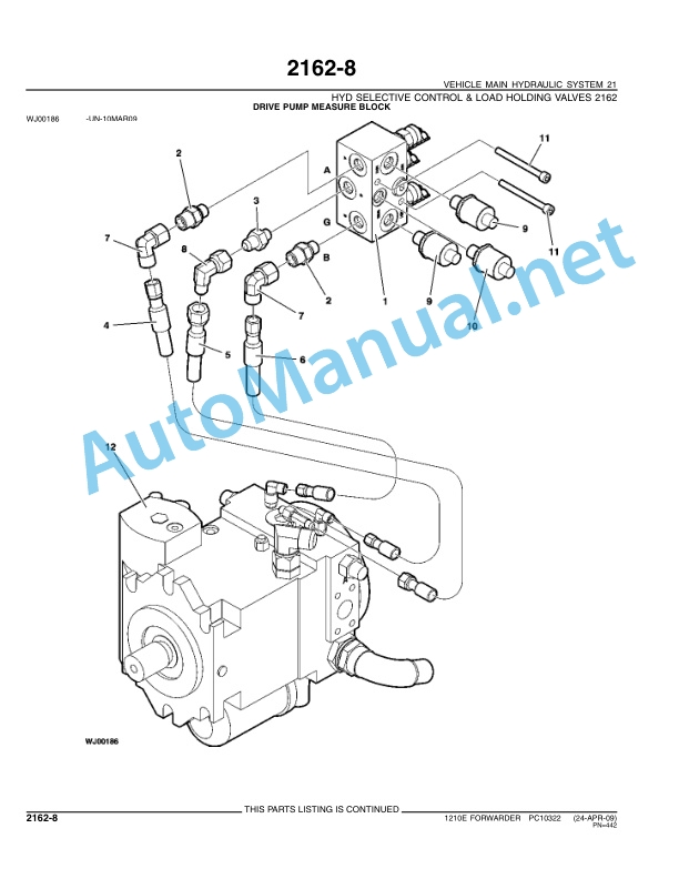 John Deere 1210E Forwarder Parts Catalog PC10322 June 2009 4 John Deere 1210E Forwarder Parts Catalog PC10322 June 2009 - Image 4