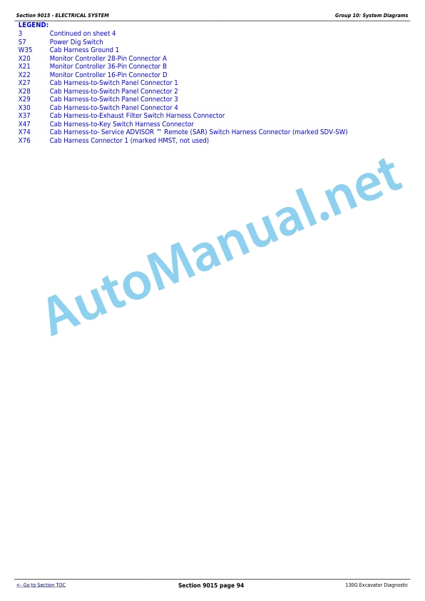 John Deere 130G Excavator Technical Manual TM12554 10SEP15 3 John Deere 130G Excavator Technical Manual TM12554 10SEP15 - Image 3