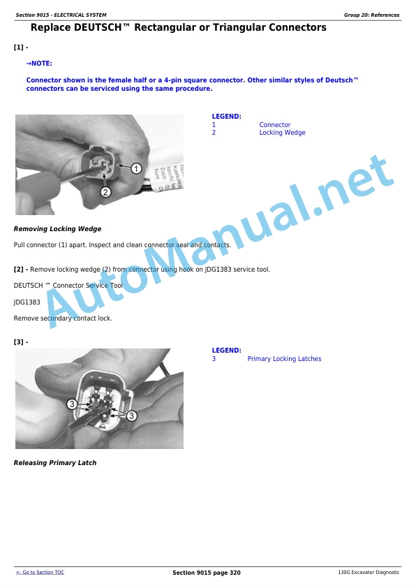 John Deere 130G Excavator Technical Manual TM12554 10SEP15 4 John Deere 130G Excavator Technical Manual TM12554 10SEP15 - Image 4