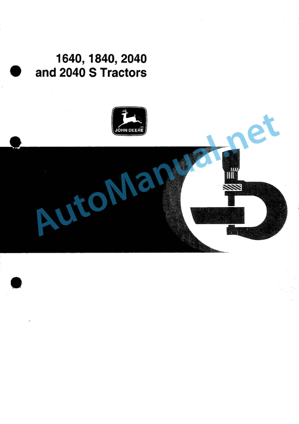 John Deere 1640, 1840, 2040 and 2040 S Tractors