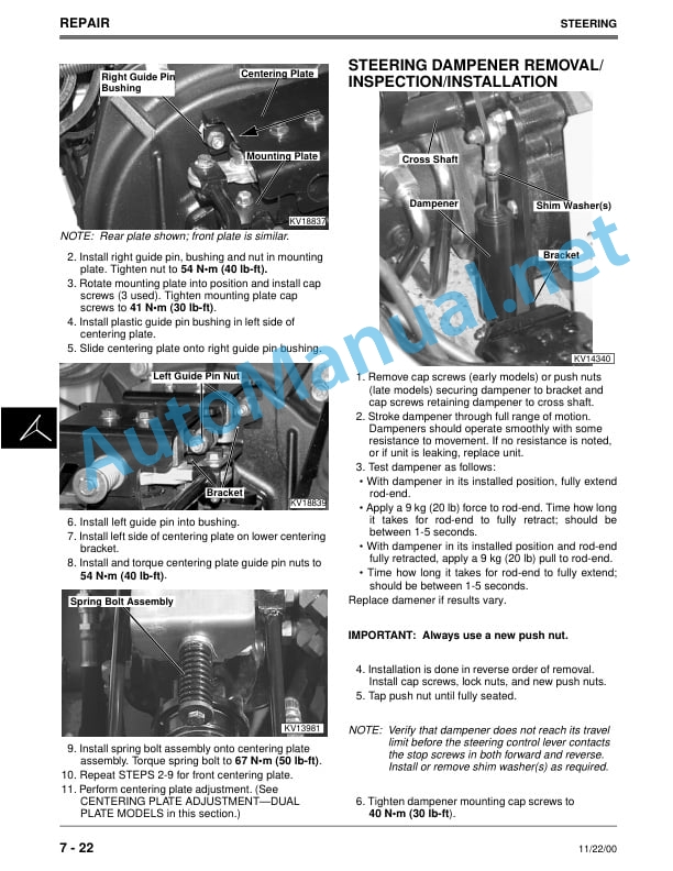 John Deere 240 and 250 Skid Steer Technical Manual TM1747 Nov00 5 John Deere 240 and 250 Skid Steer Technical Manual TM1747 Nov00 - Image 5