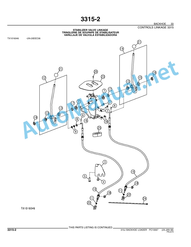 John Deere 310J Backhoe Loaders Parts Catalog PC10067 Jan-09 5 John Deere 310J Backhoe Loaders Parts Catalog PC10067 Jan-09 - Image 5