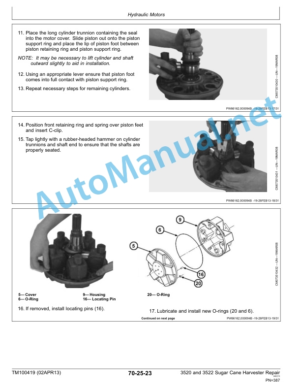 John Deere 3520 and 3522 Sugar Cane Harvester Technical Manual TM100419 April 2013 4 John Deere 3520 and 3522 Sugar Cane Harvester Technical Manual TM100419 April 2013 - Image 4