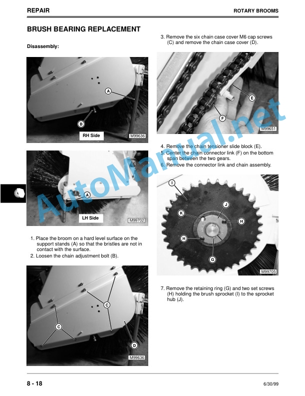 John Deere 4000 Series Compact Utility Tractor Attachments Technical Manual TM1763 Jul99 5 John Deere 4000 Series Compact Utility Tractor Attachments Technical Manual TM1763 Jul99 - Image 5