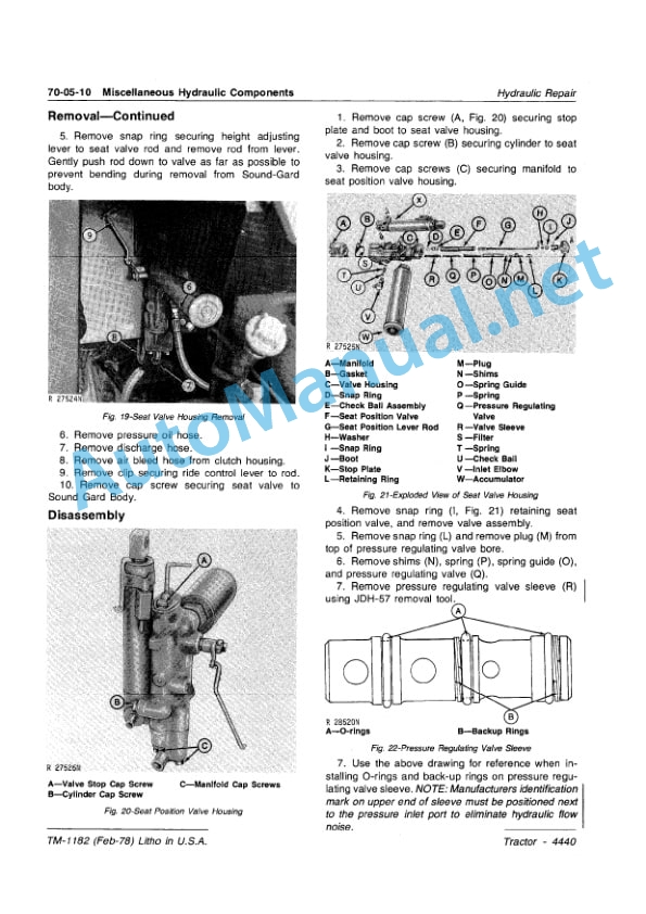 John Deere 4440 Tractor Technical Manual TM1182 01SEP77 3 John Deere 4440 Tractor Technical Manual TM1182 01SEP77 - Image 3