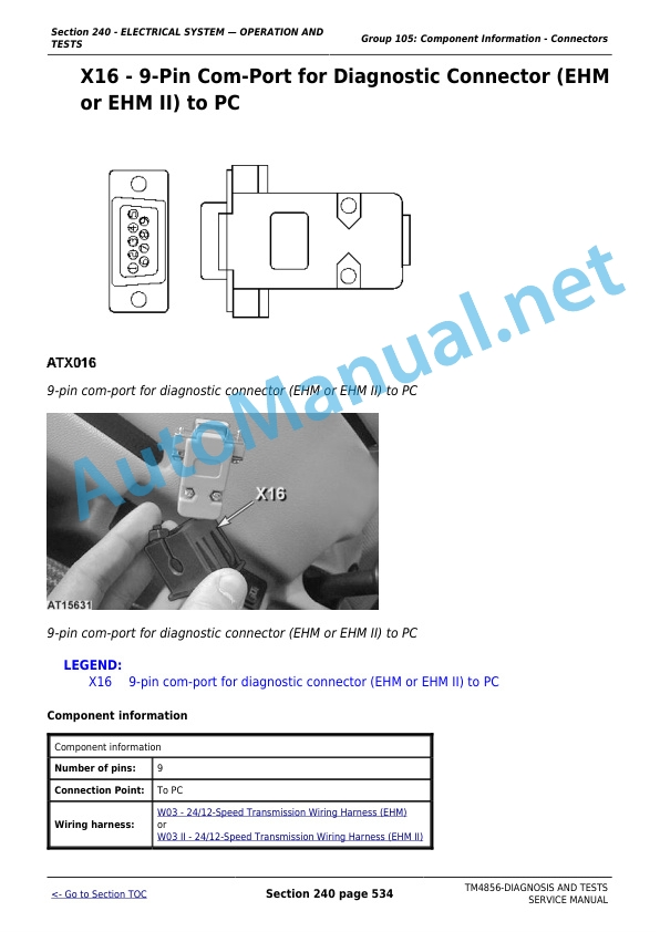 John Deere 5215, 5315, 5415, 5515 and 5515 High Crop Tractors Technical Manual TM4856 August 2010 4 John Deere 5215, 5315, 5415, 5515 and 5515 High Crop Tractors Technical Manual TM4856 August 2010 - Image 4