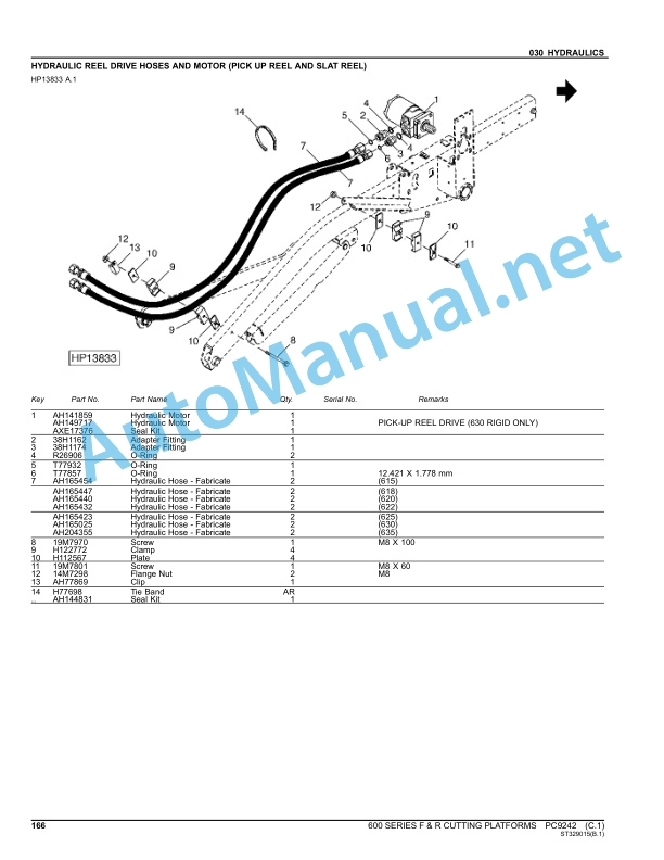 John Deere 600 Series F and R Cutting Platforms Parts Catalog PC9242 Mar-12 5 John Deere 600 Series F and R Cutting Platforms Parts Catalog PC9242 Mar-12 - Image 5